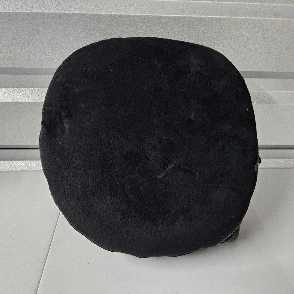 Brookstone Shiatsu Foot Massager and Warmer‎ with Heat Black Plush Cover 2-in-1